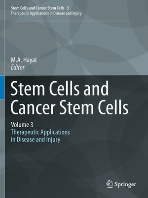 cover image of Stem Cells and Cancer Stem Cells,Volume 3